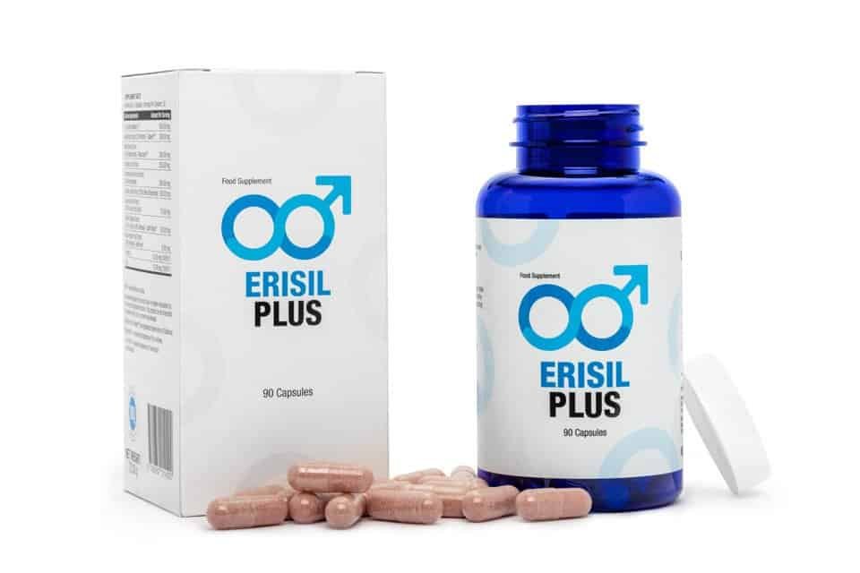 Erisil Plus supplement capsules with L-Citrulline, Maca root, and Beet Root Extract