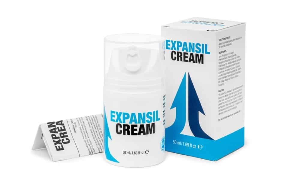 Expansil Cream for male enhancement with Ginkgo Biloba, Arnica, and Aloe extract