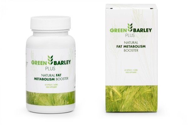 Green Barley Plus detox and slimming supplement with green barley extract