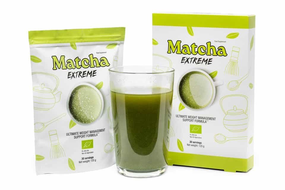 Matcha Extreme green tea extract fat burner for metabolism boost
