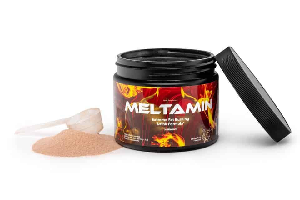 Meltamin natural fat burning drink with cactus extract for energy and weight loss