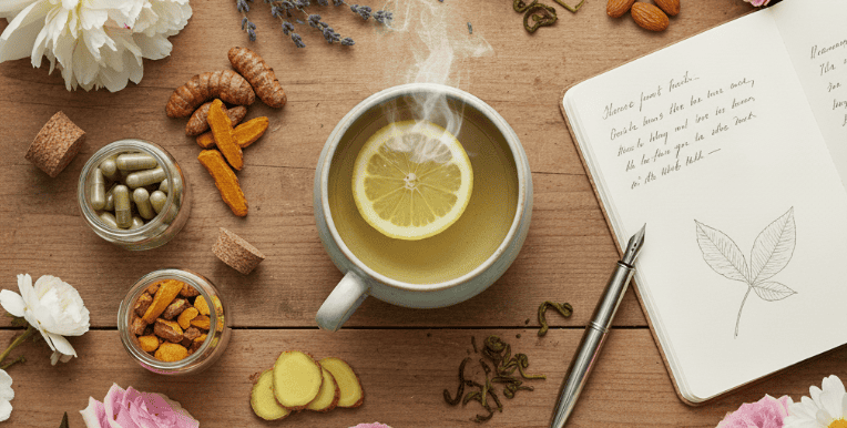 Women’s health supplements for balance, fertility, and vitality in a natural wellness setting