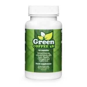 Green Coffee 5K capsules with green coffee bean extract for fat burning