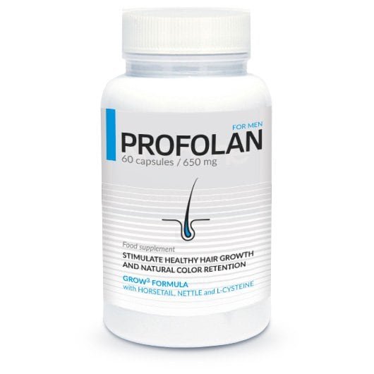 Profolan natural hair growth formula for men – reduces hair loss and promotes regrowth
