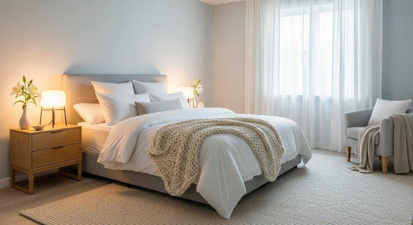 Create a peaceful environment for deep, restorative sleep