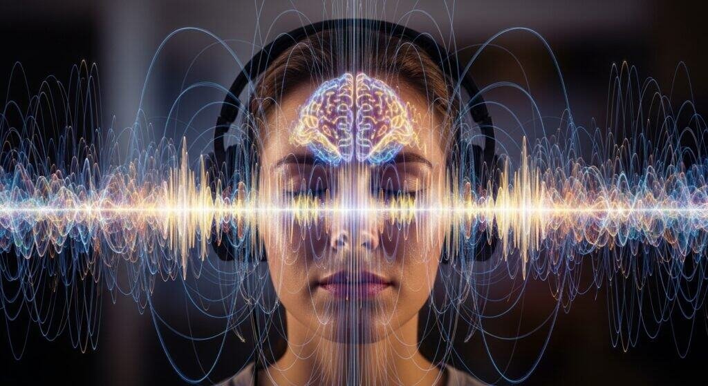 Using brainwave entrainment to enhance brain frequency and focus