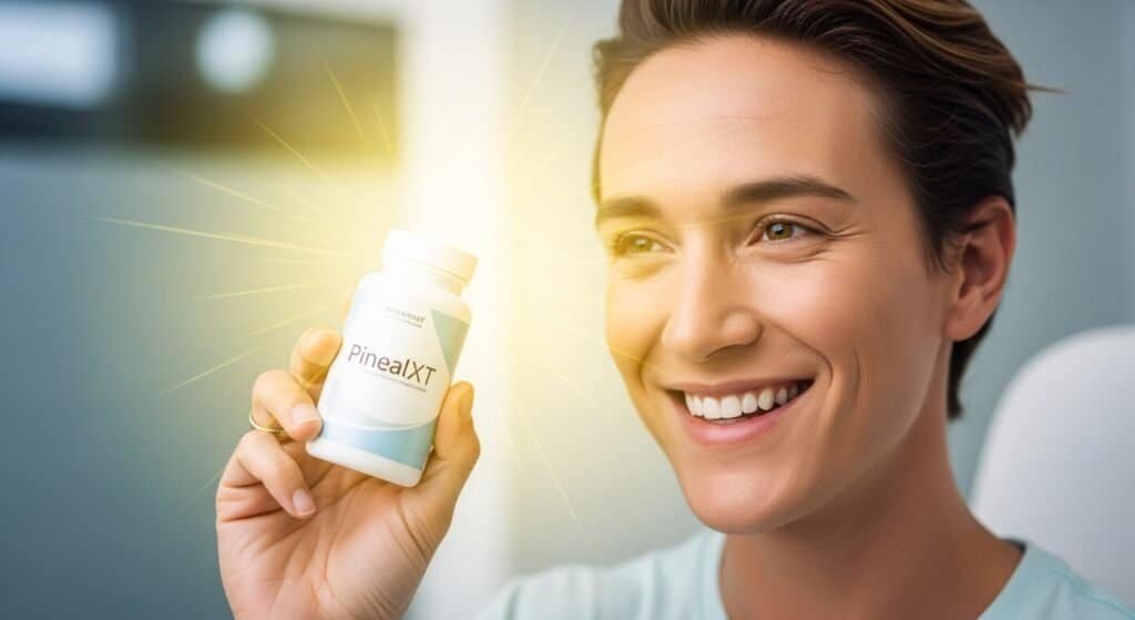 Feel energized and connected by supporting your pineal gland with PinealXT - unlock your full potential
