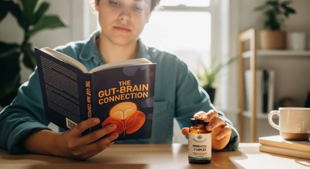 Person discovering the need for a detox reset, reflecting on the importance of gut health