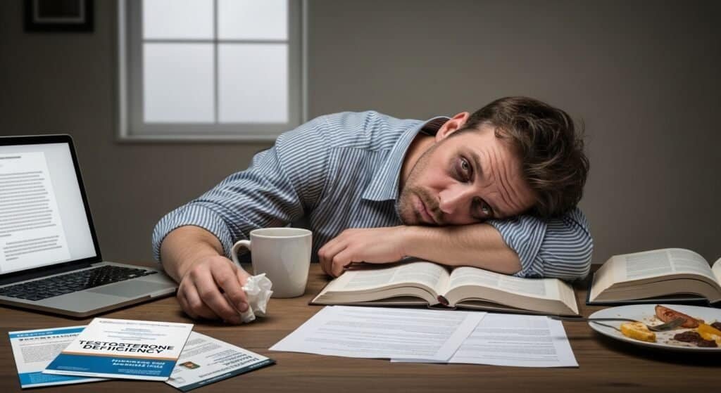 Struggling with fatigue, lack of motivation, and feeling off due to low testosterone